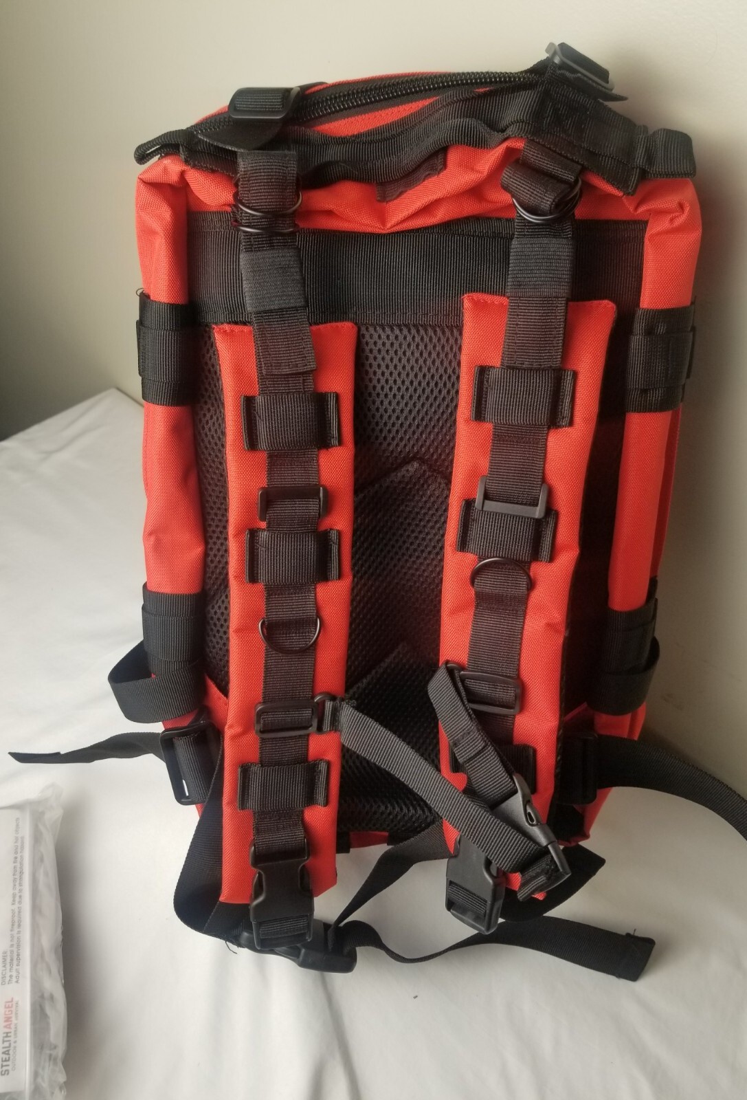 Stealth Angel Survival Backpack Emergency Survival Kit – New Not Complete.