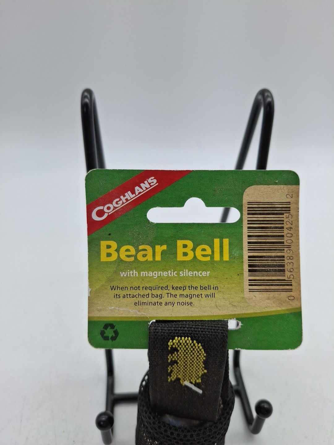 Coghlan’s Bear Bell with Magnetic Silencer Bag and Loop strap Hiking Safety