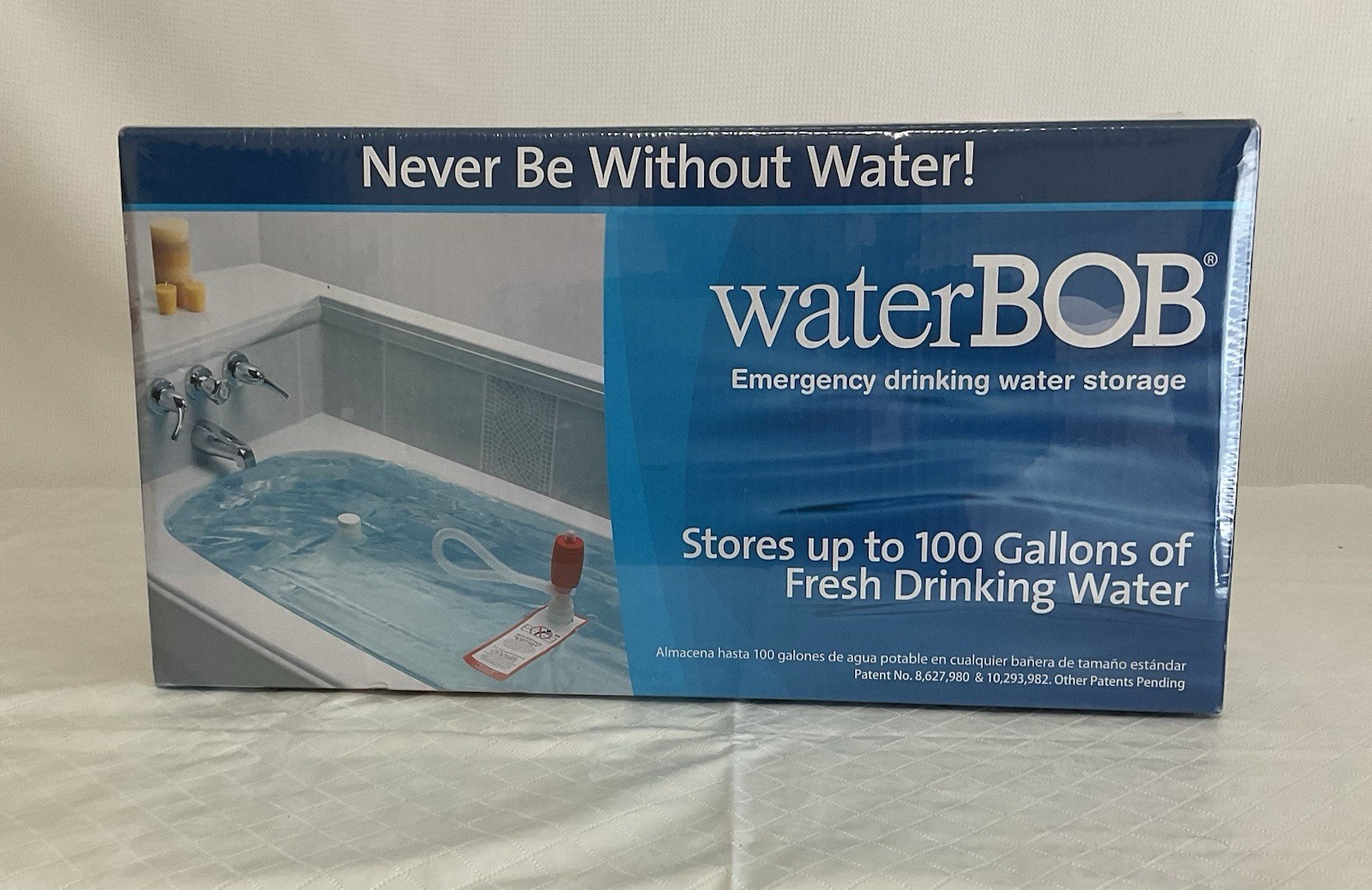 Water BOB Survival Emergency Drinking Fresh Water Storage 100-Gallons Kit-Sealed