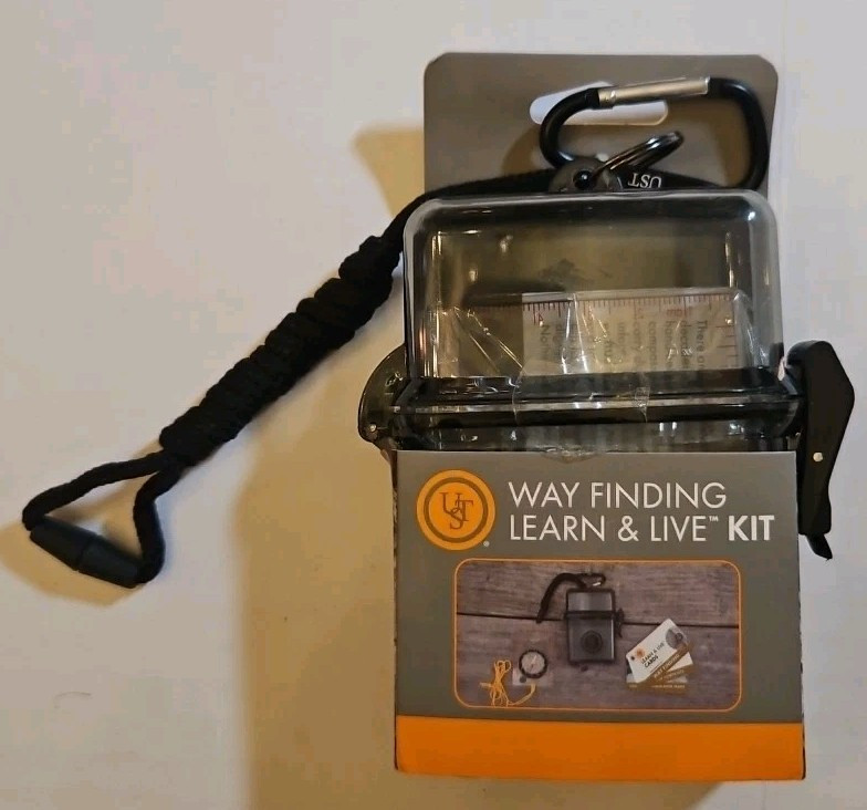 UST Survival Way Finding Learn and Live Kit NEW!~Camping~Wilderness Survival
