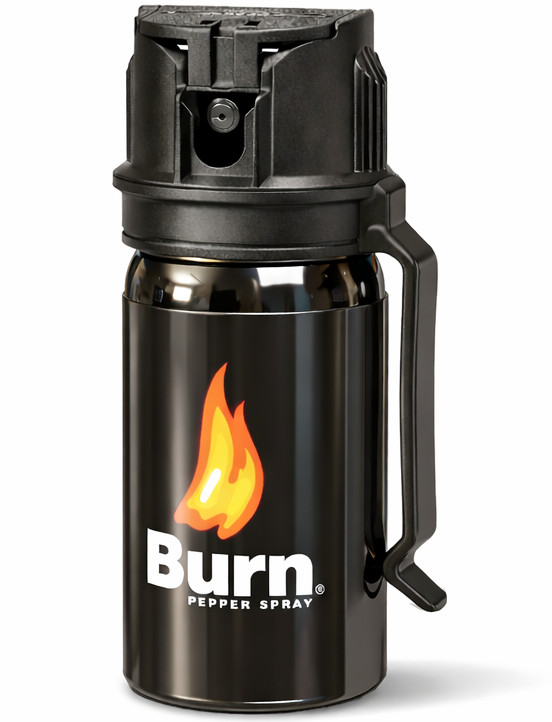 Burn 3 Pack Pepper Spray 1.35oz Police Strength OC Safety Lock Self Defense