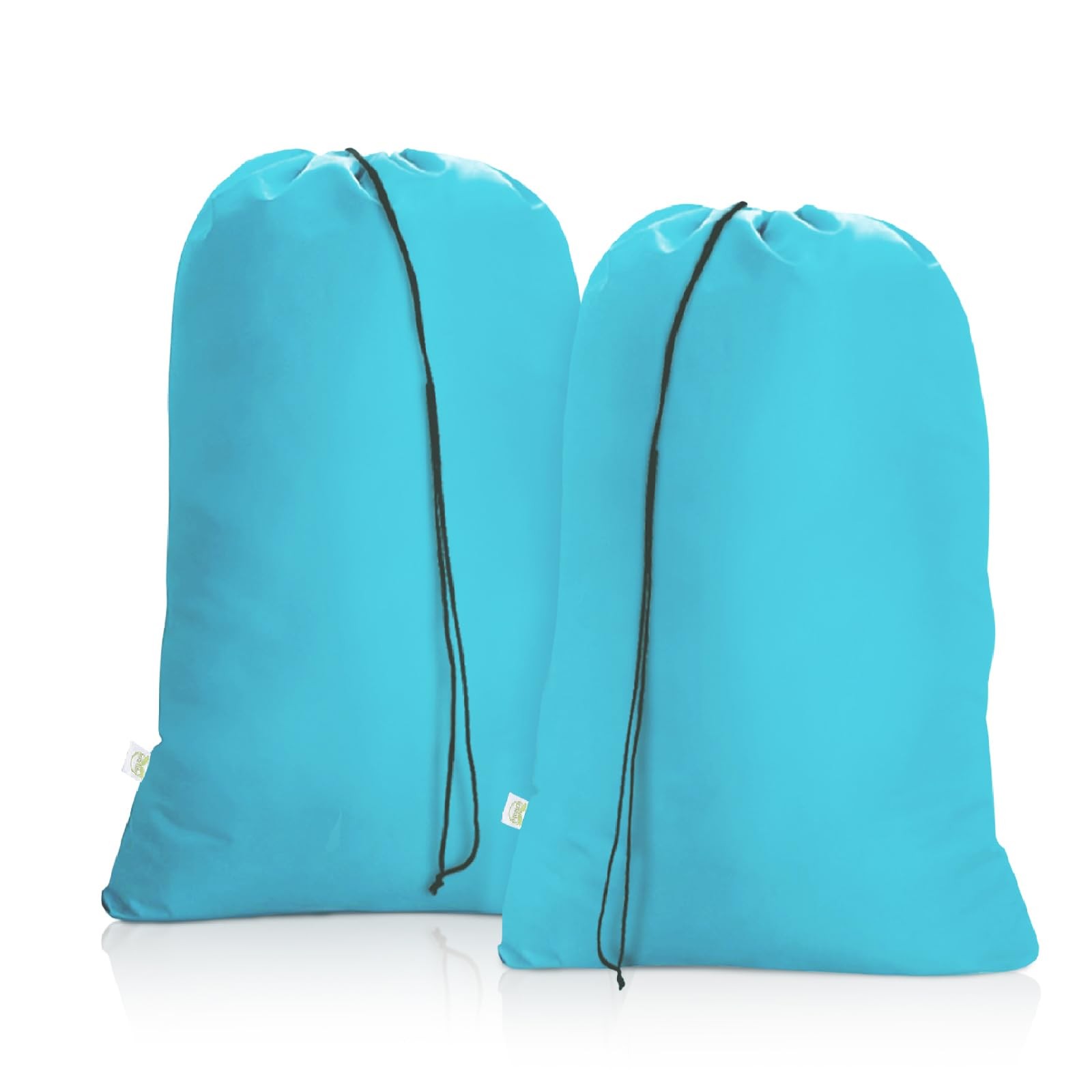 OTraki Extra Large Laundry Bag 2 Pack 28×45 inch, Turquoise Blue