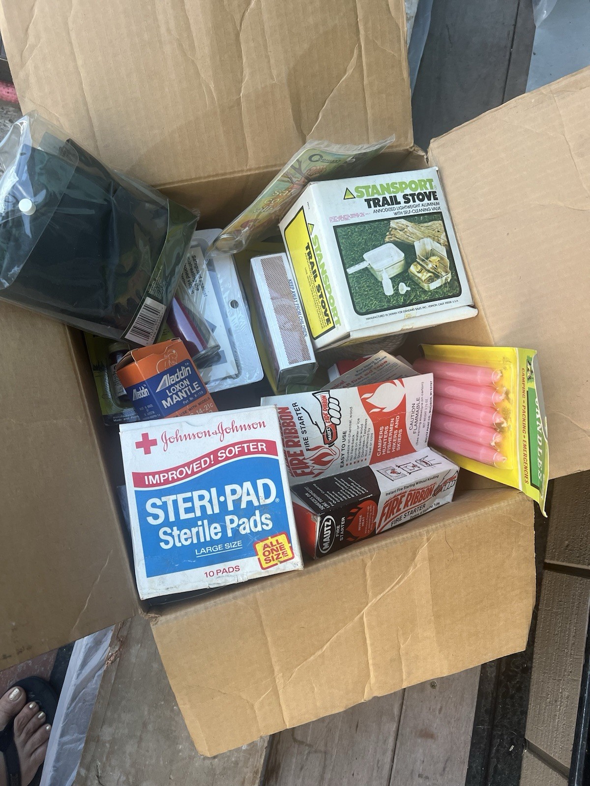 1970 Vintage Emergency Kit 25-Piece Set – Survival/First Aid Kit – $125 For All