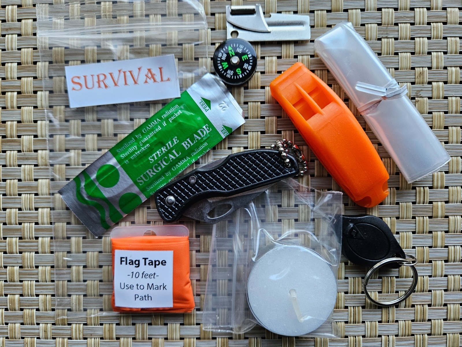 Premium SURVIVAL and REPAIR kit – Great for car, home, camping, 60+ items
