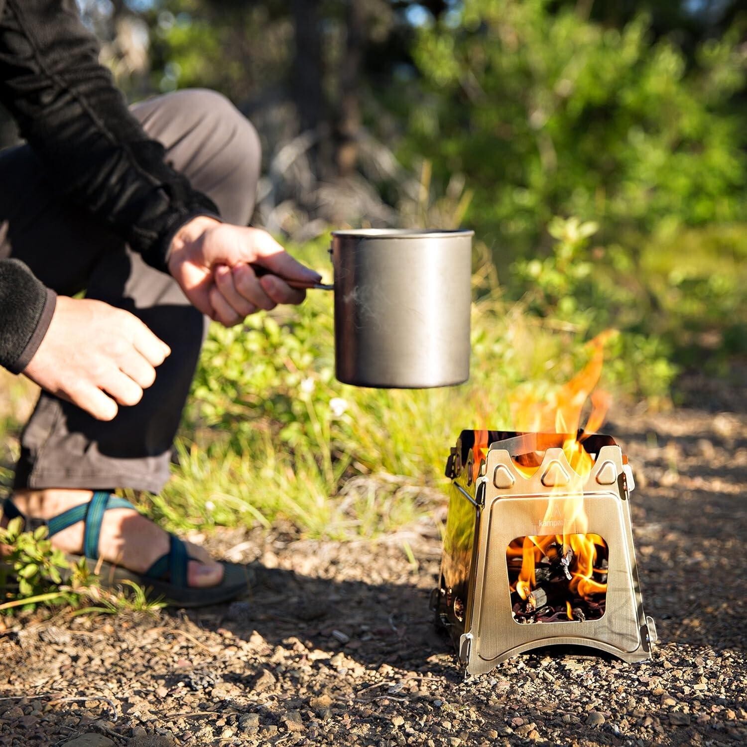 Stainless Steel with Nylon Carry Case – Perfect for Survival Packs & Emergency