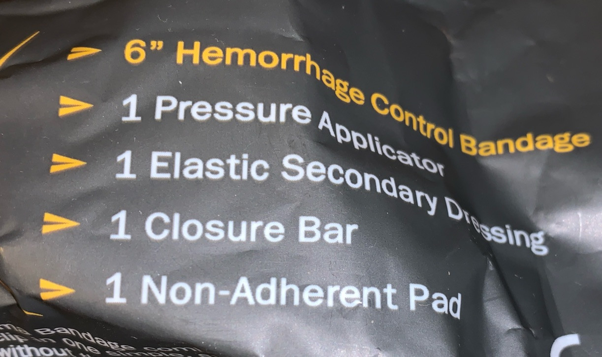 Everlit Survival Emergency Compression Bandage~Vacuum Sealed~LOT OF 6