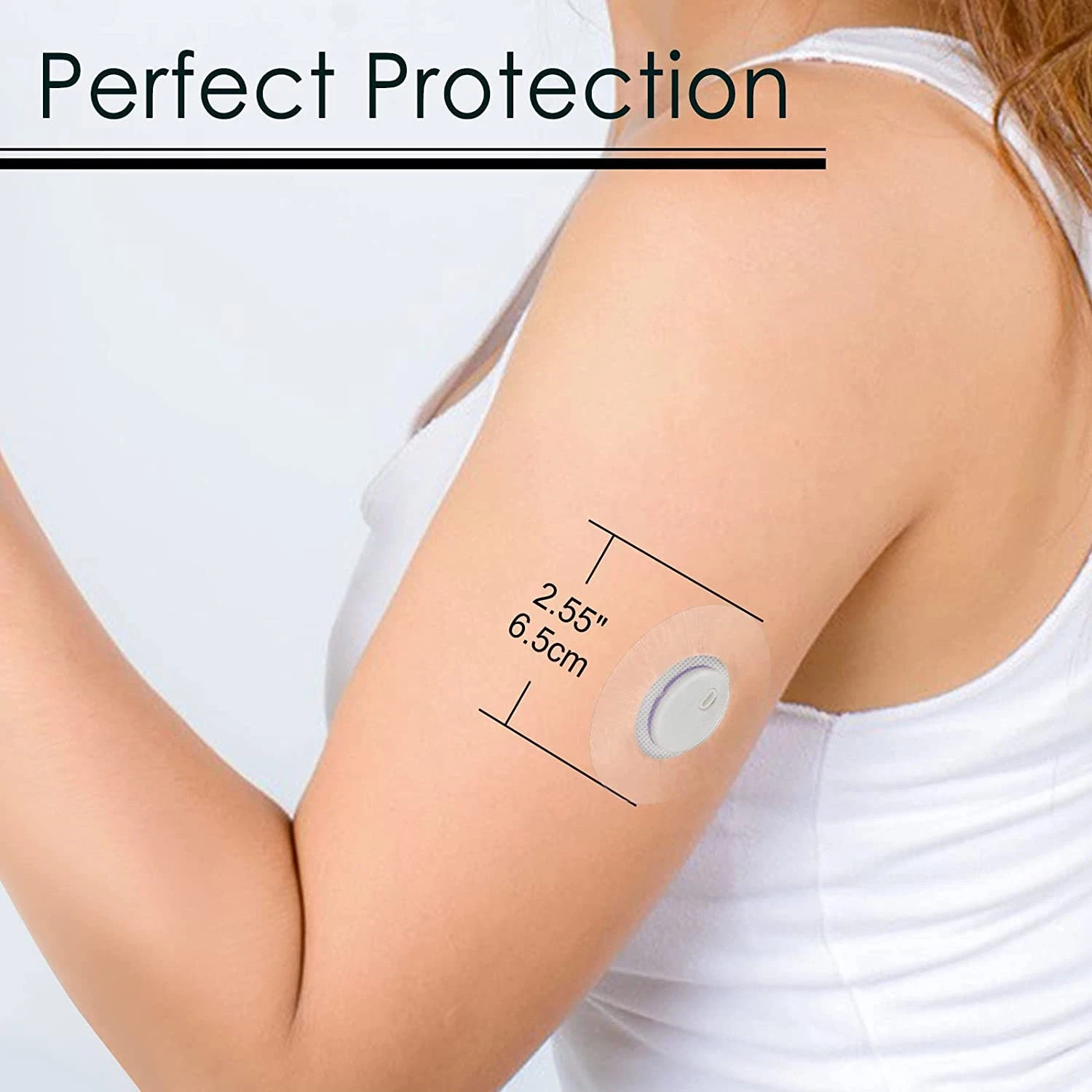 45Pack Libre 3 Sensor Covers Waterproof Freestyle Adhesive Patches Libre 3 Hypoa