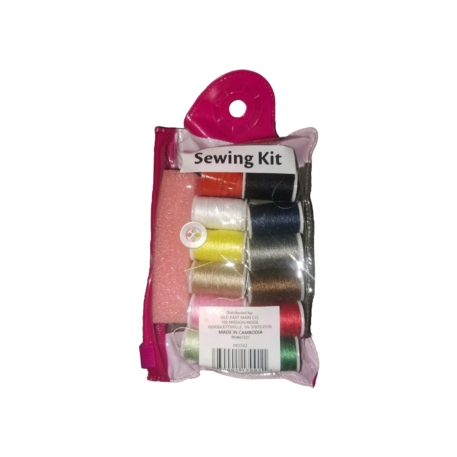 Compact Sewing Kit ~ Purse Travel Emergency Survival EDC Camping Bug Out Bag NEW