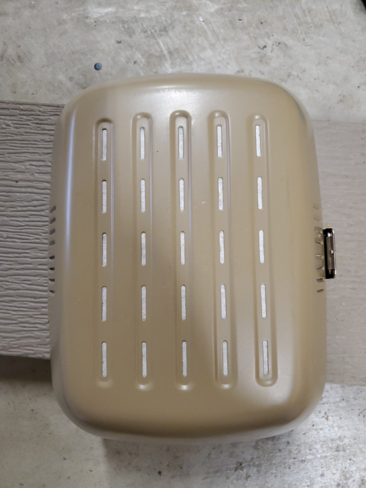 Vintage Portable Heater Hot Box! & 11 Pellets!