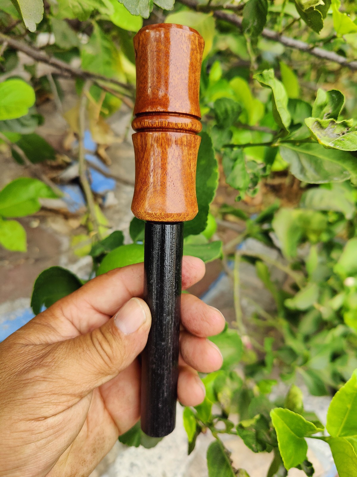 (20 mm) 13/16″ x 5 ” ferrocerium rod exotic wood handle | Ferro rod | mischmetal