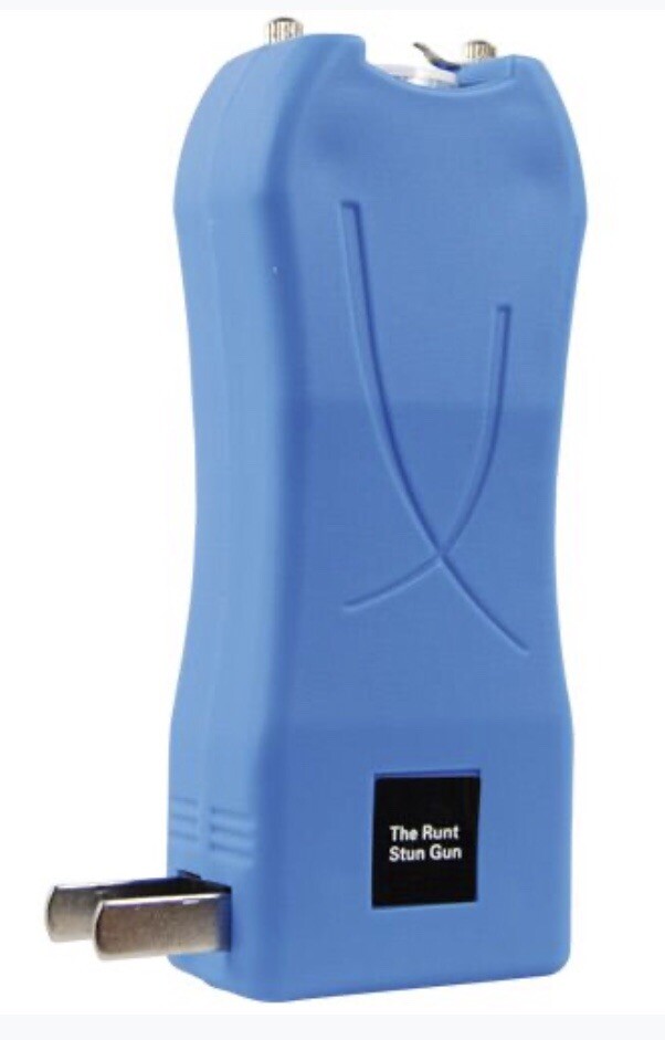 HIGHLY RATED POWERFUL POLICE Stun Gun 911 80 MV Rechargeable w LED Flashlight