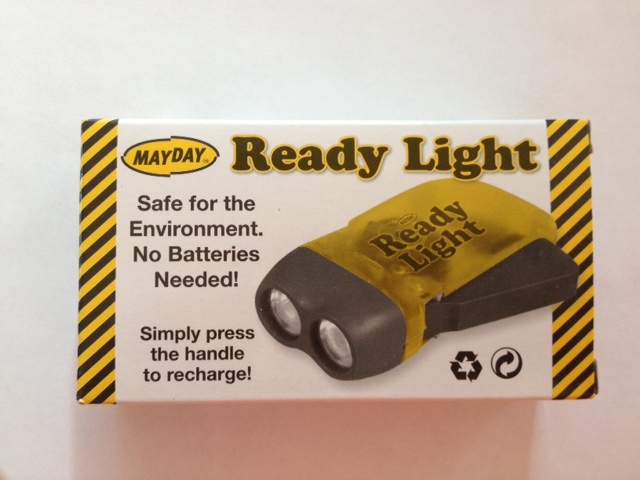 Lot of 4 Ready Light Flashlights Emergency Survival Blackouts Car Safety