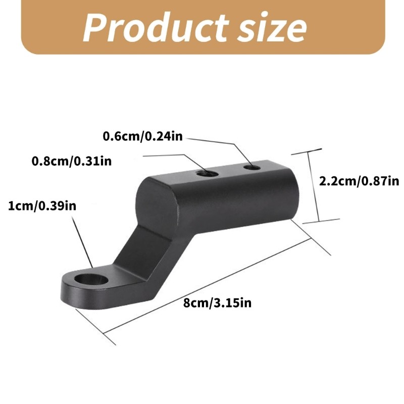 Mounting Bracket Aluminum Support Holder Extension Mount Bracket
