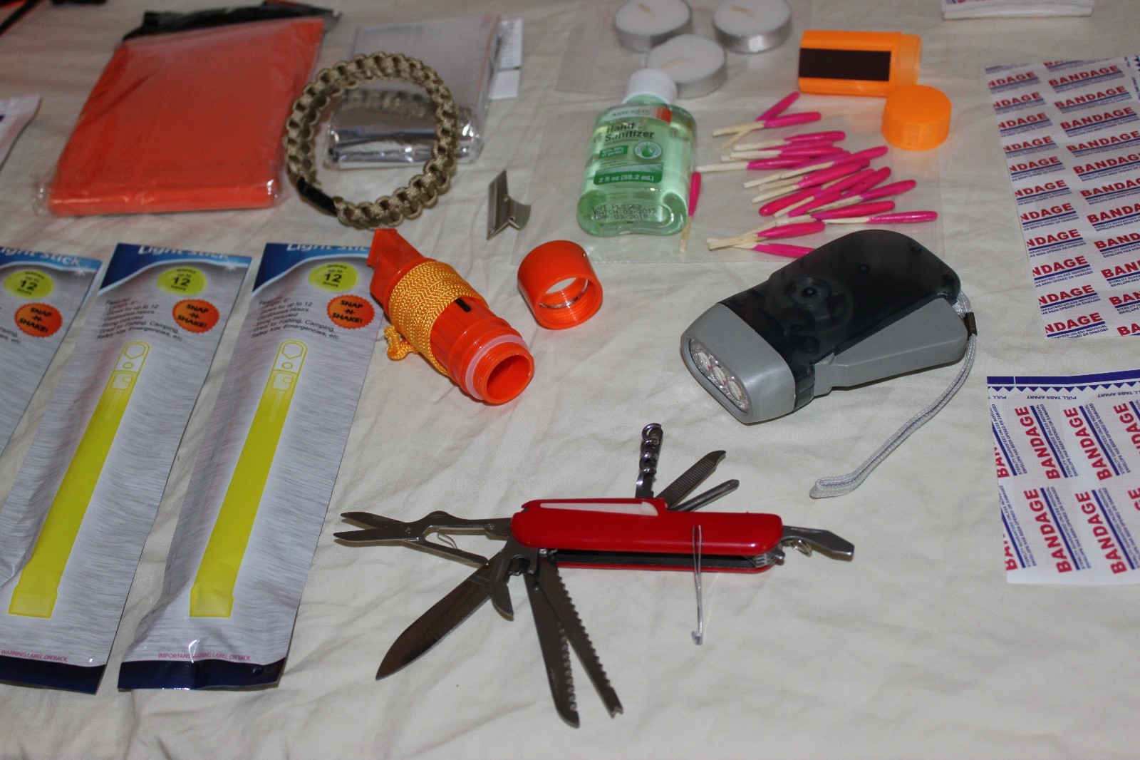 3 Day Survival Kit Disaster Preparedness Emergency Food Water Gear 72 Hour BOB