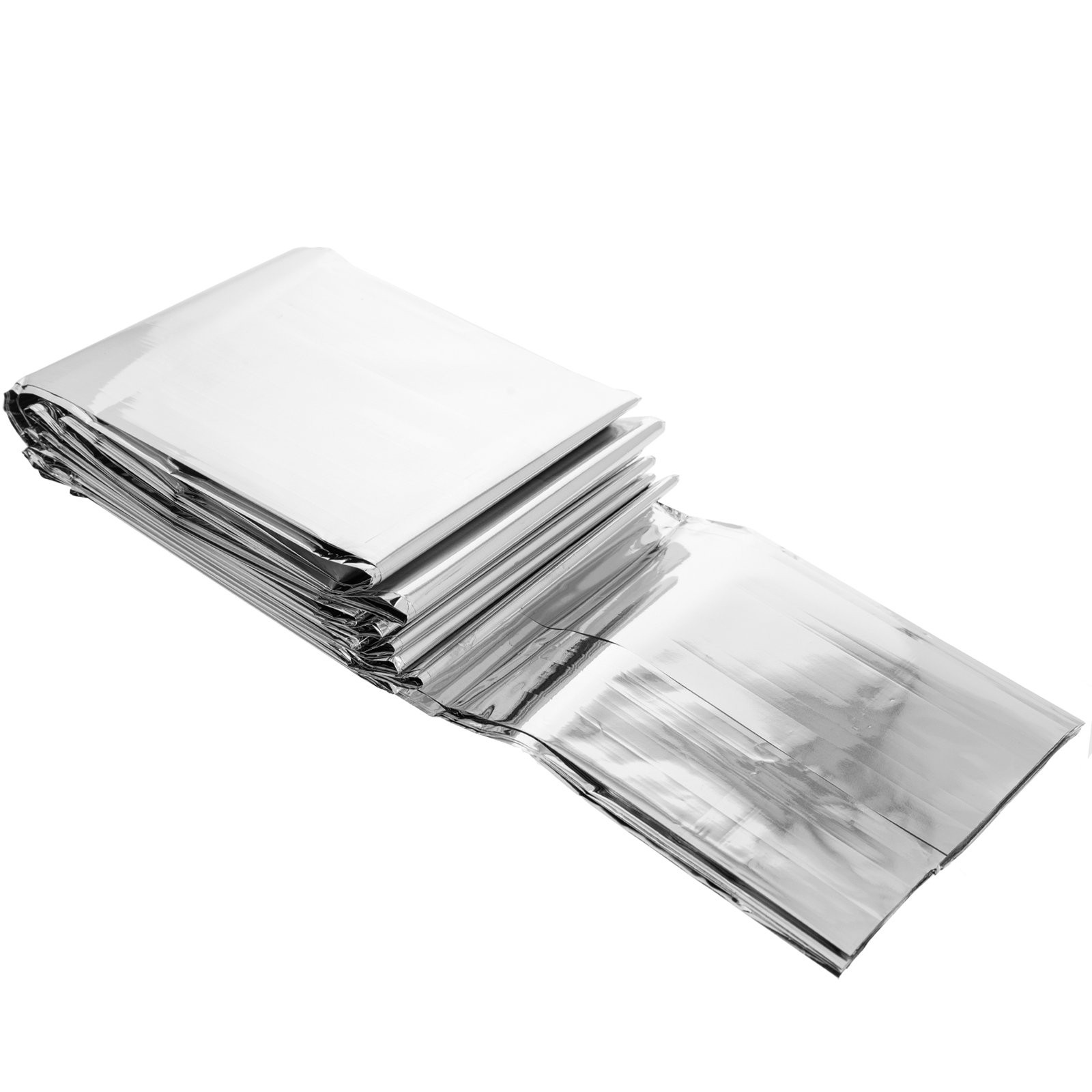 Emergency Blanket Insulated Thermal Reflector Retains Body Heat – 24 Pack