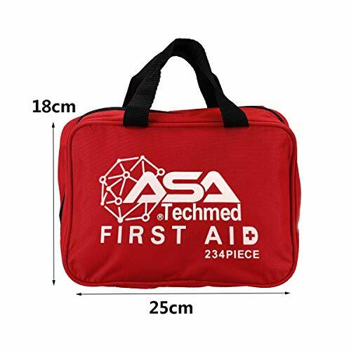 234 Piece First Aid Kit for Emergencies, Home, Office, Outdoors, Fully Stocked