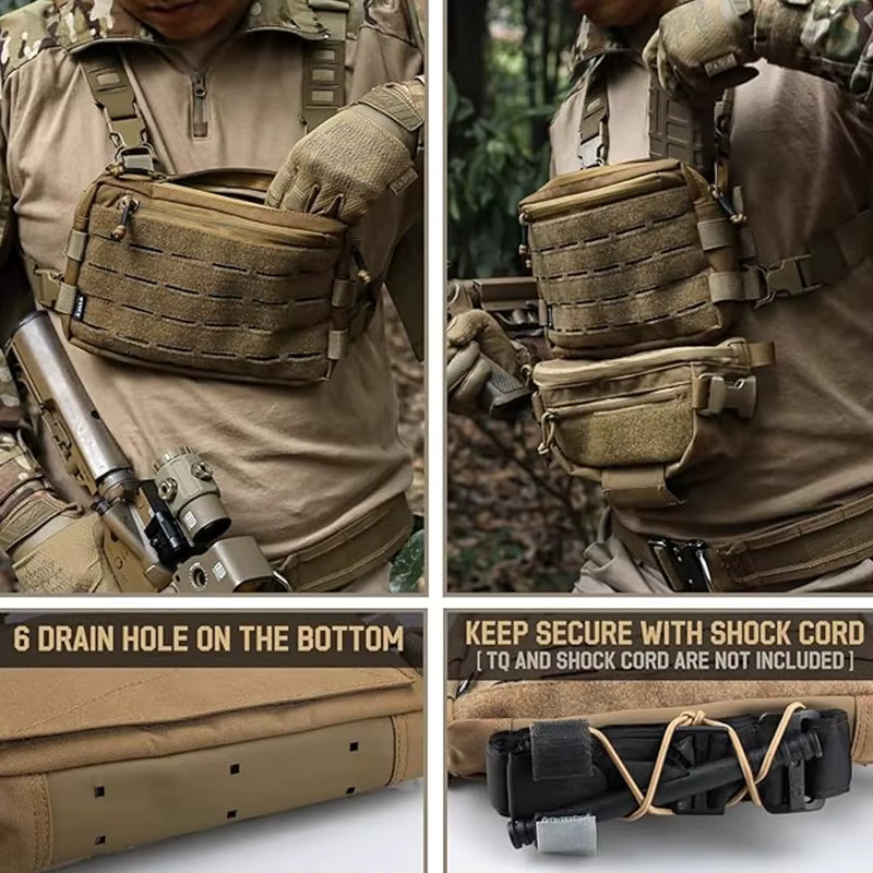 Chest Rig tactical fishing camping first aid prepper
