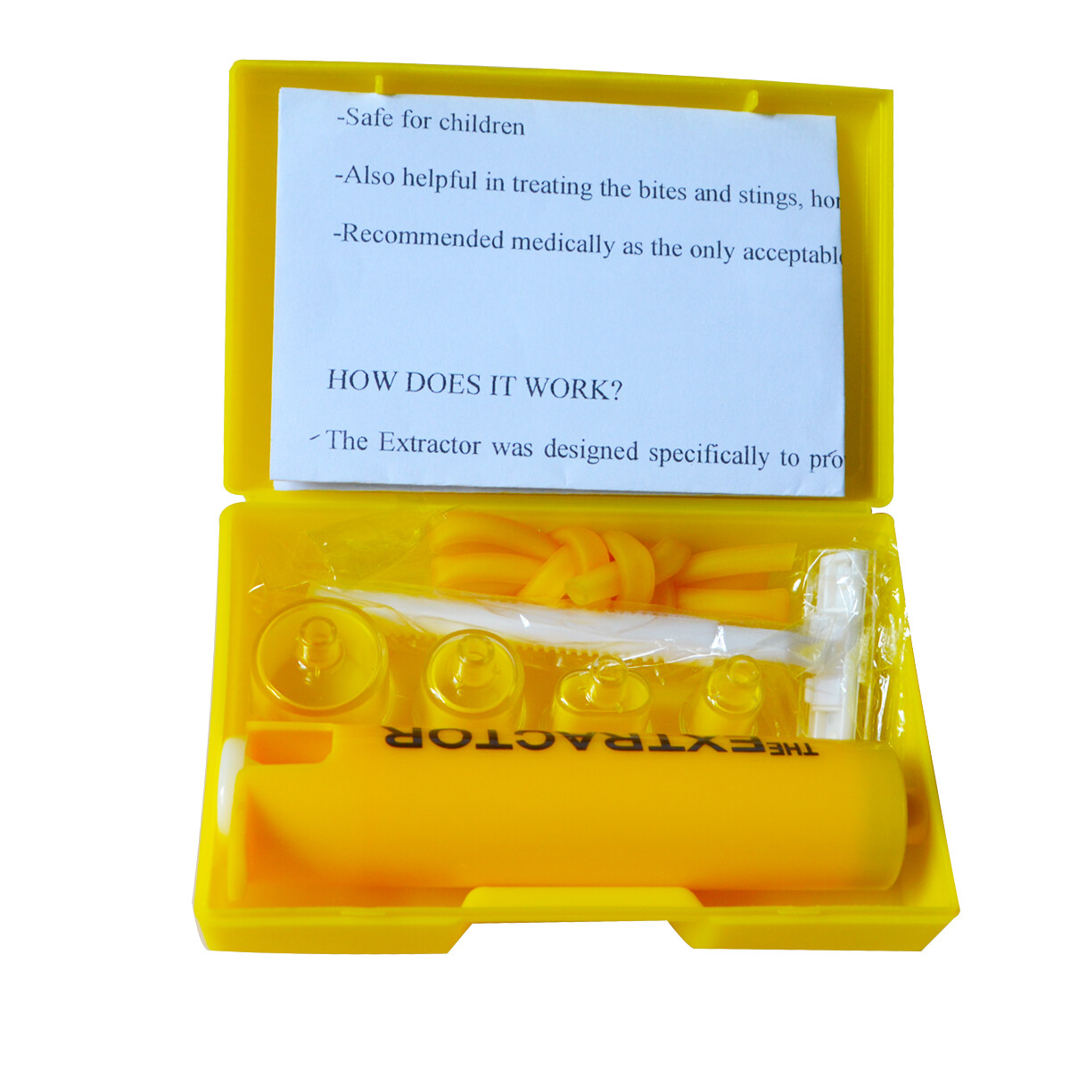 Venom Extractor Pump Snake Bee Bite First Aid for Outdoor Camping Hiking tool