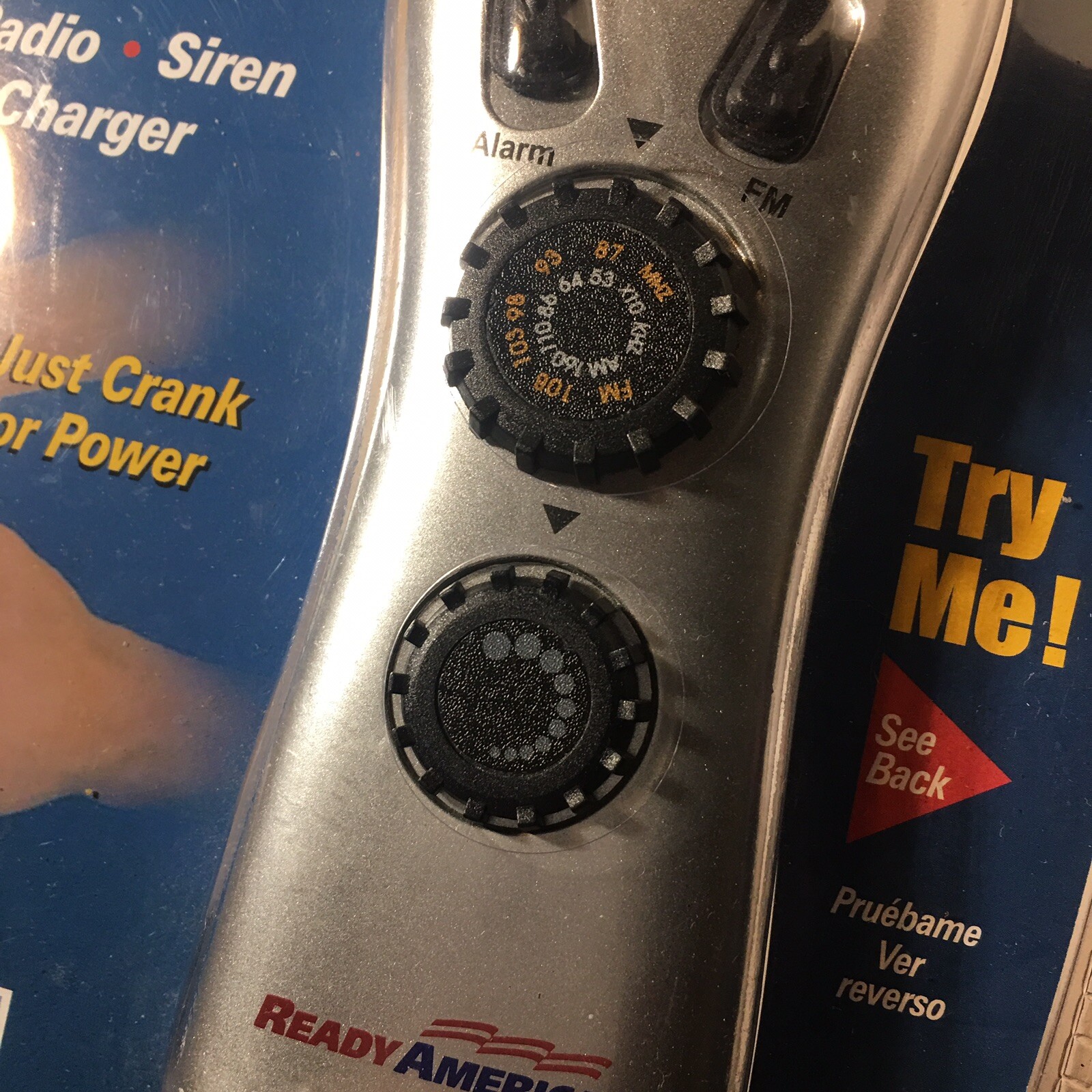 Ready America Emergency Power Station Flashlight | Radio | Siren | Phone Charger