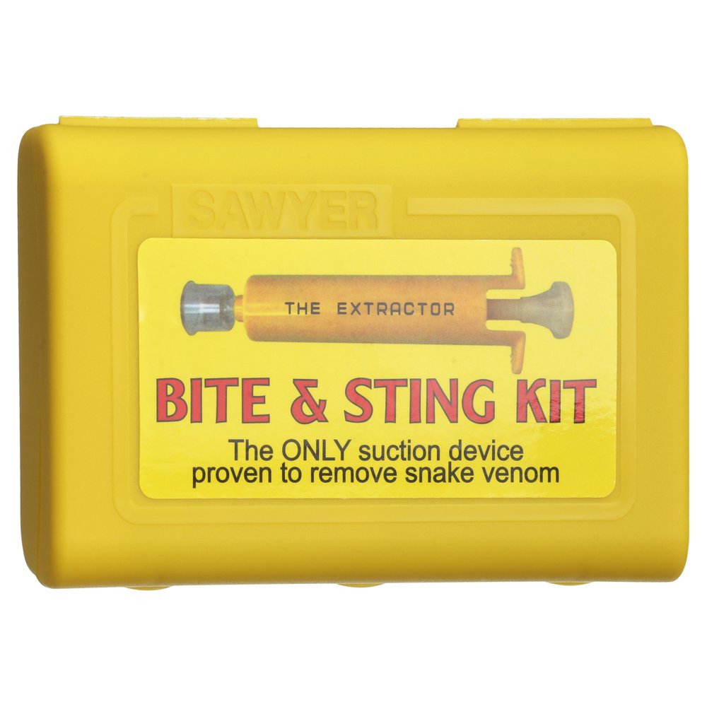 Venom Extractor & Suction Pump Kit for Snake Bite, & Bee, Wasp,