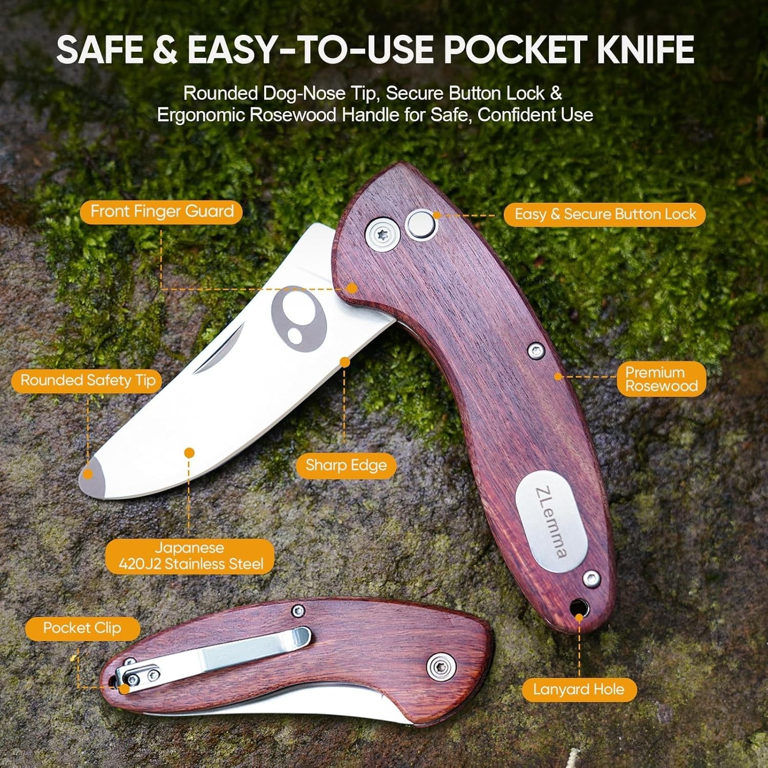 Zlemma Kids Outdoor Explorer Kit: All-in-One Survival Set for Young Adventurers