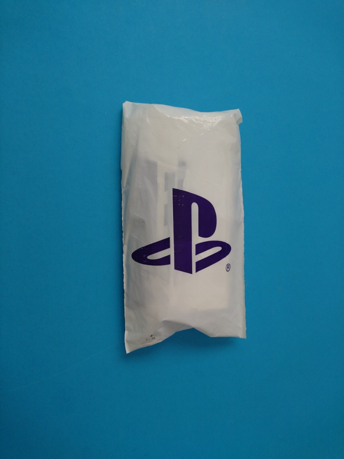 PLAYSTATION LOGO RAIN PONCHO (White with Blue Logo) – “BRAND NEW” – US Seller
