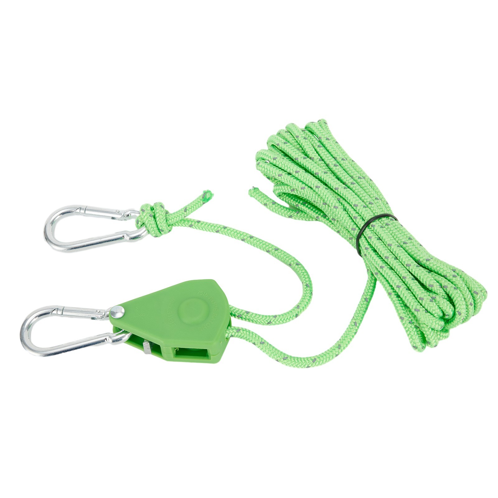 Rope Ratchet Hanger Rope Buckle Fastener Non Slip Stainless Steel+nylon