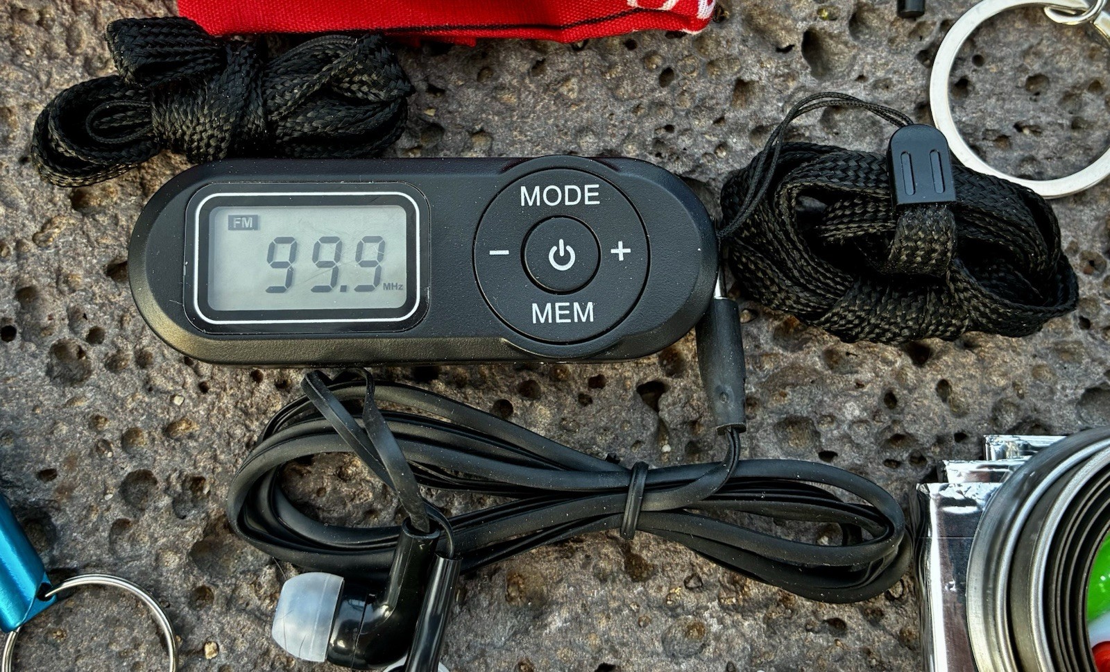 Survival Kit with Radio and Knife Camping Fishing Emergency Prep EDC