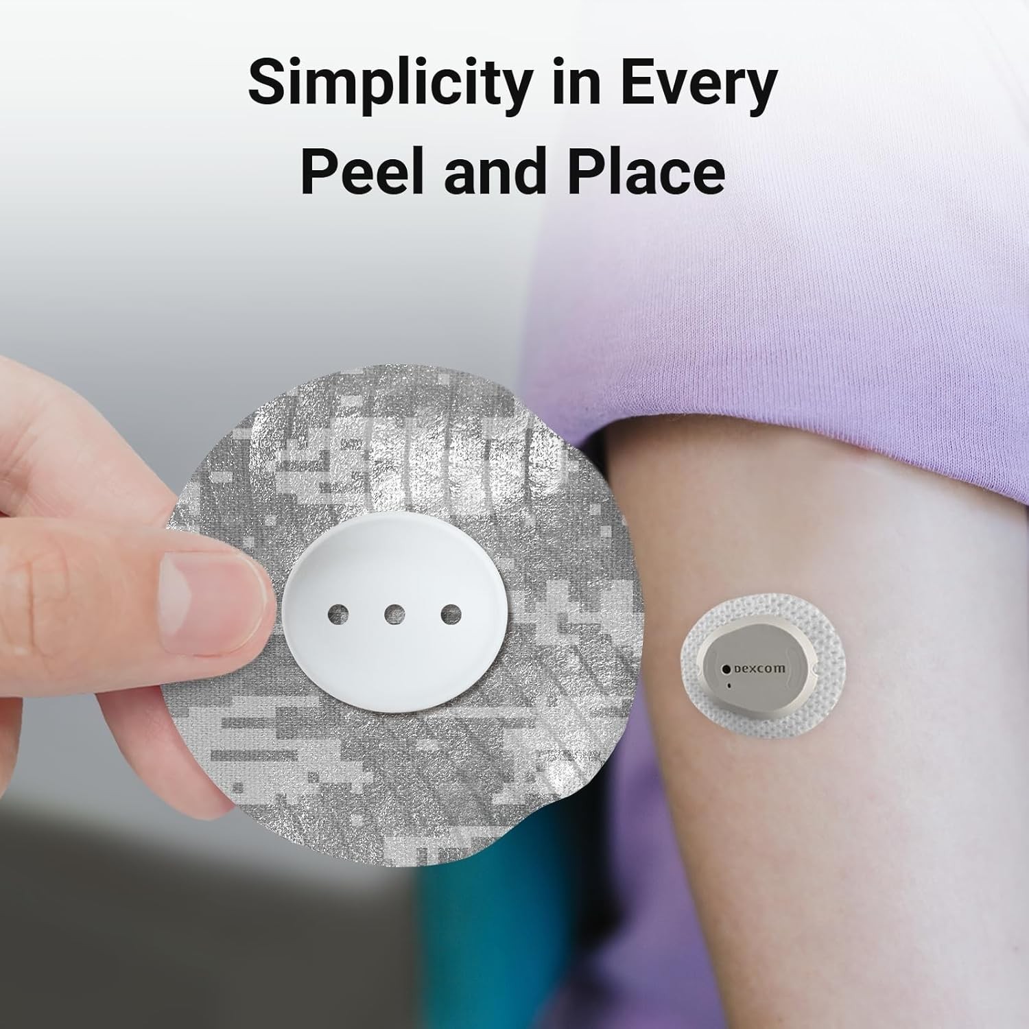 Glow in the Dark 16 Patches Adhesive Kids Dexcom G7 Skin Charge and Glow Design