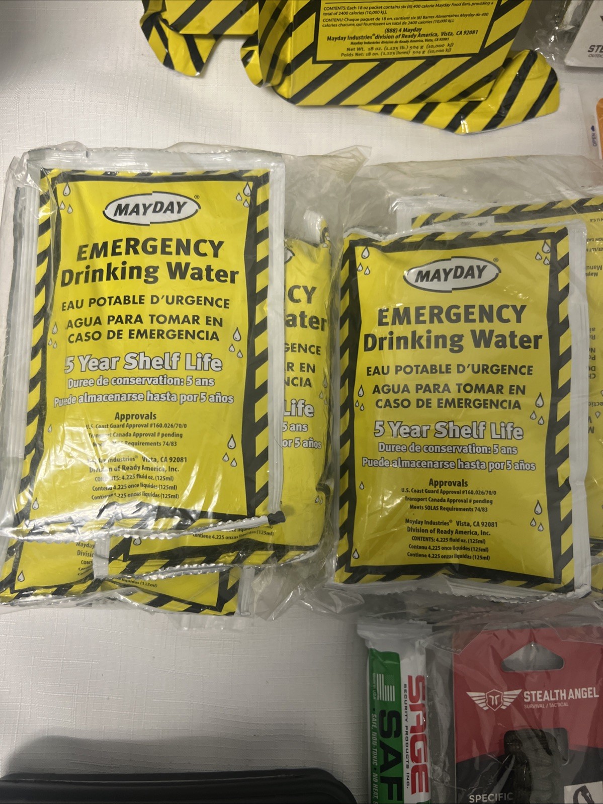 Emergency Kit / Survival Backpack for Emergencies See Description