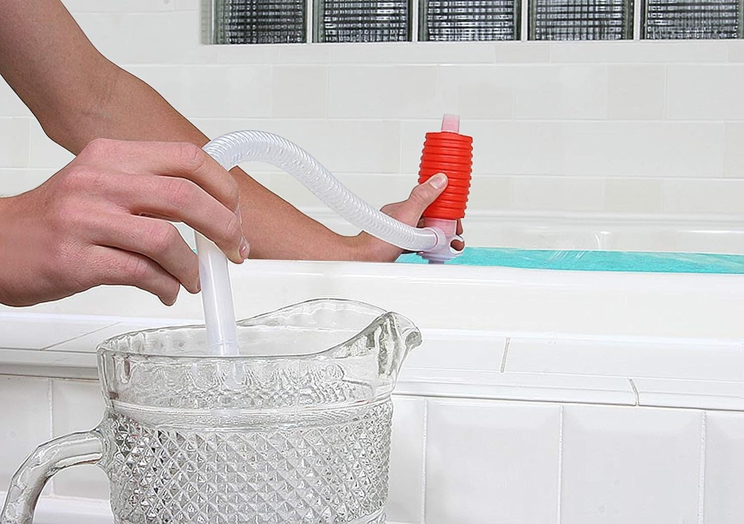 AquaPod Kit 65 gal Emergency Water Storage Drinking Water Container Home Bathtub