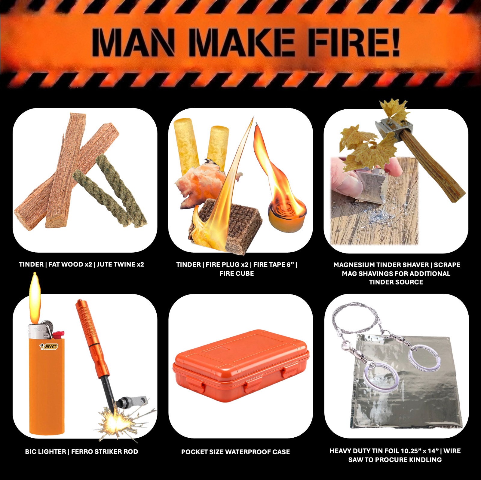 72+ Hour Emergency Survival Kit / Bug Out Bag / Tactical Backpack / First Aid