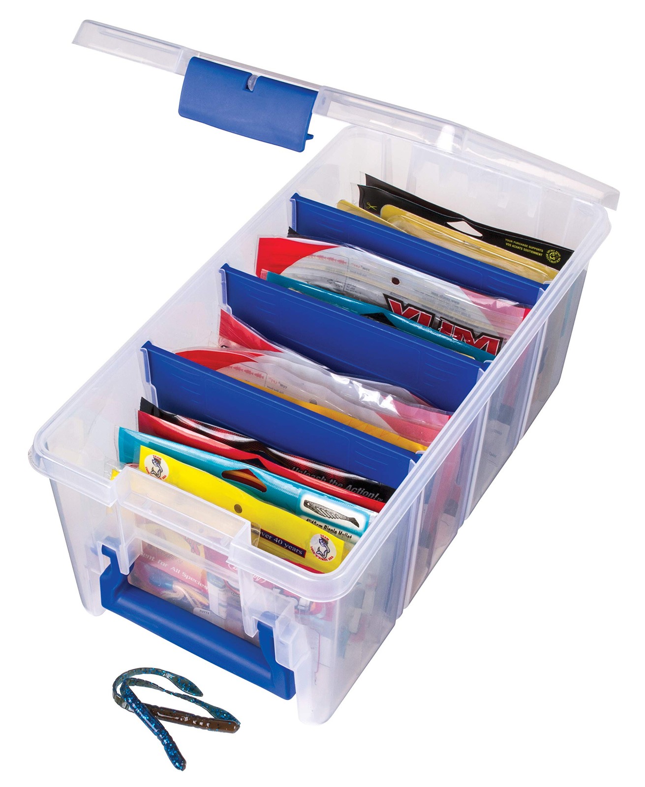 Flambeau Outdoors 4510 Clear Fishing Organizer – Super 15x8x6.25-Inch,