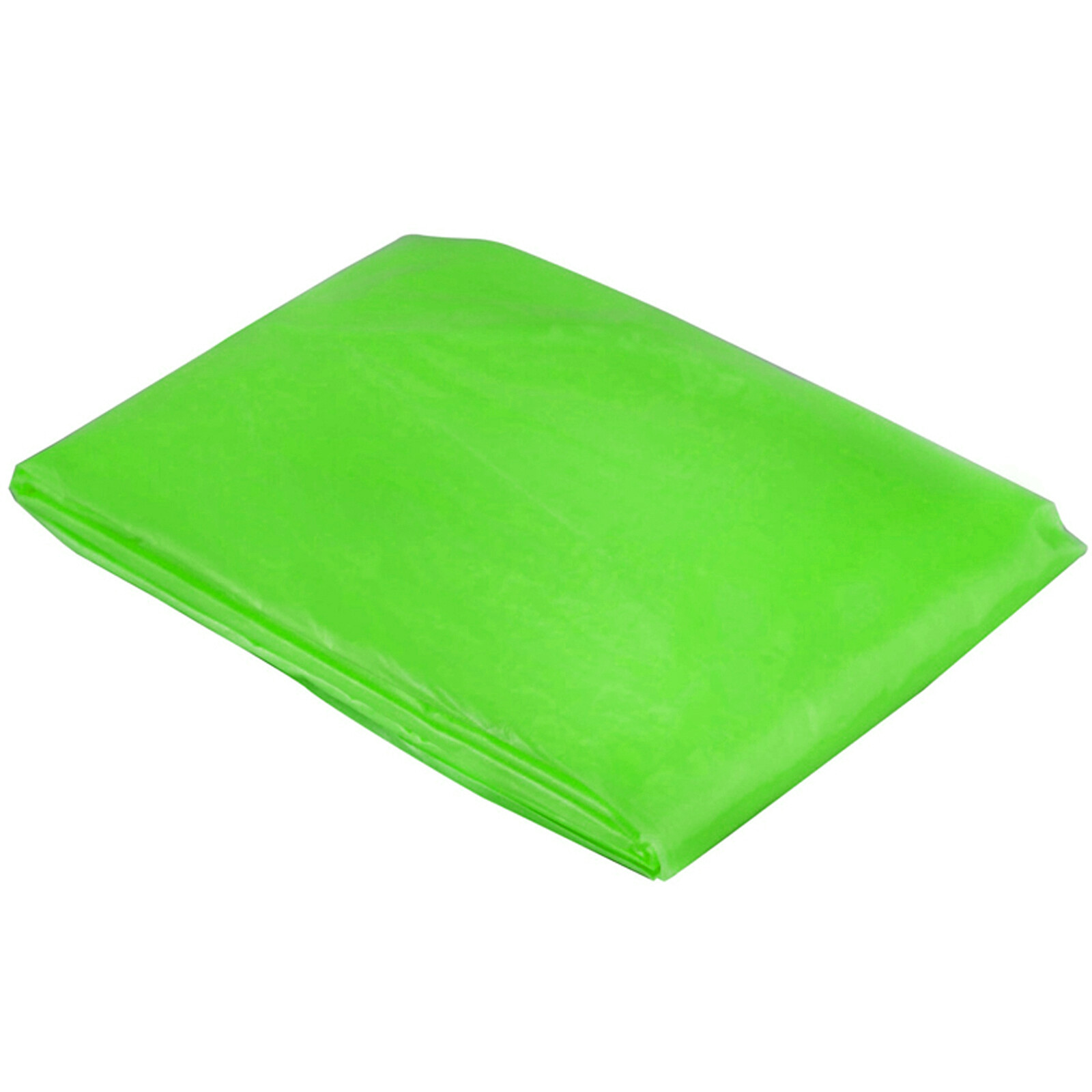 ASR Outdoor Emergency Poncho Green Polyethylene Rain Gear Camping One Size