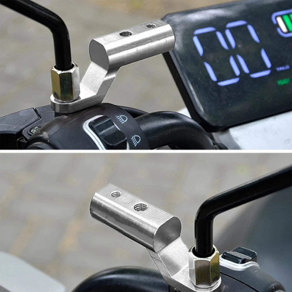 Rearview Mirror Expander Bracket High Quality Universal Adapter Holder Motorbike