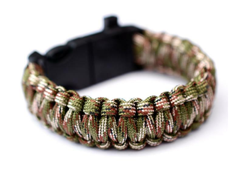 New Camping Equipment, Multifunctional Outdoor Lifesaving Bracelet