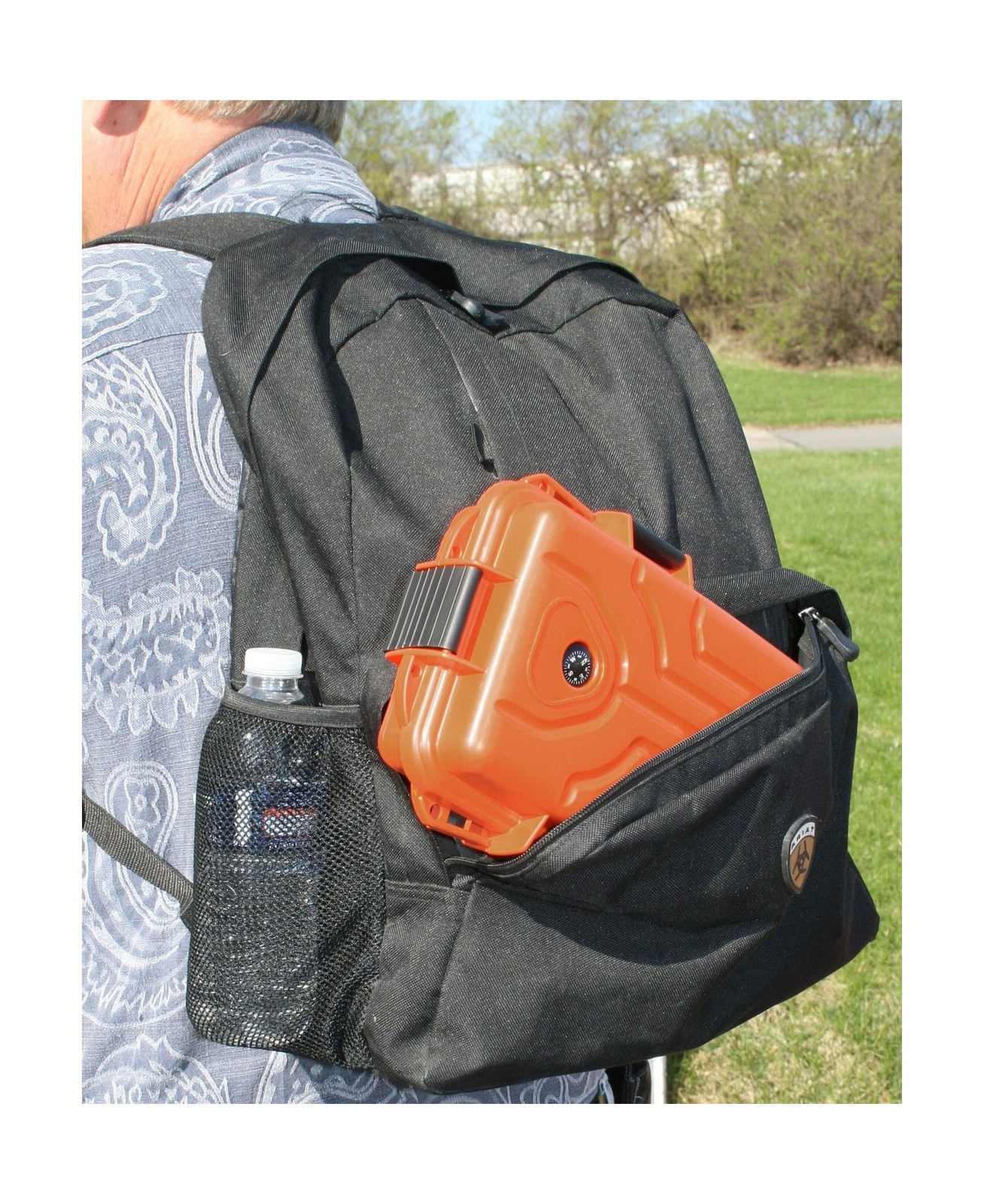 MTM Survivor Dry Box with O-Ring Seal (Orange, Large) Orange Fast Ship