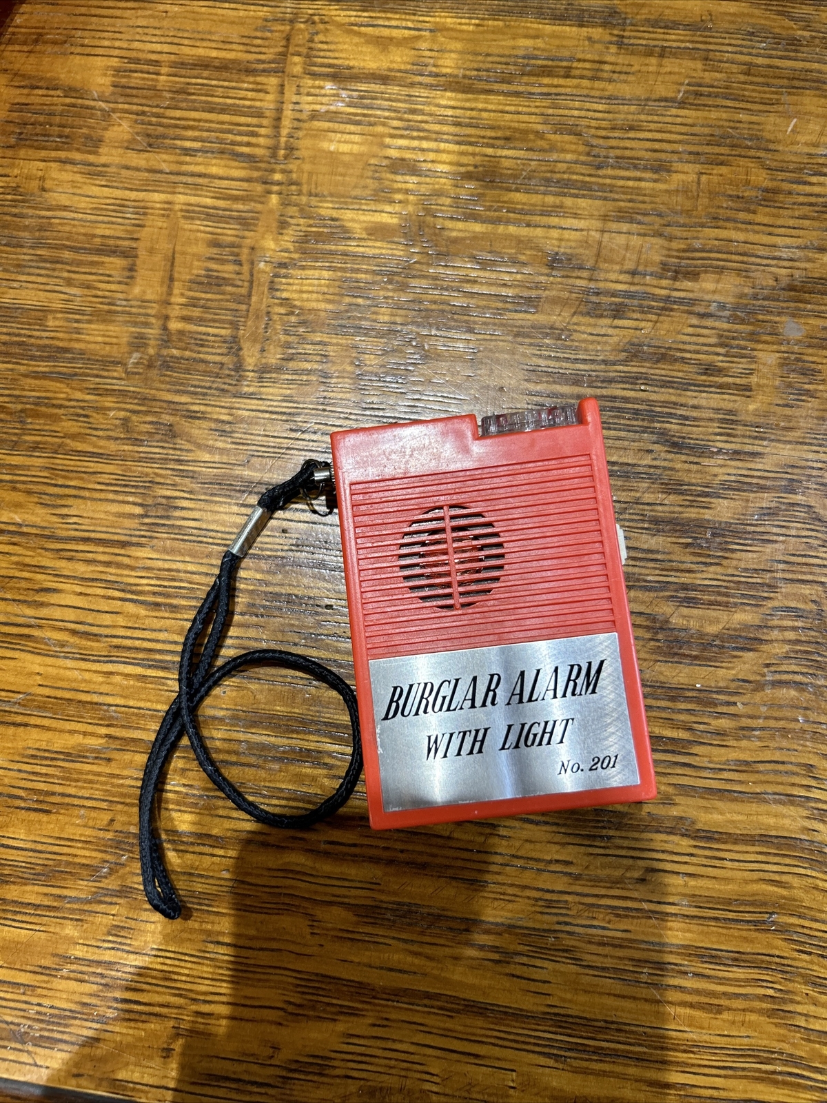 Vintage Multipurpose Torch Alarm And Burglar Alarm With Light