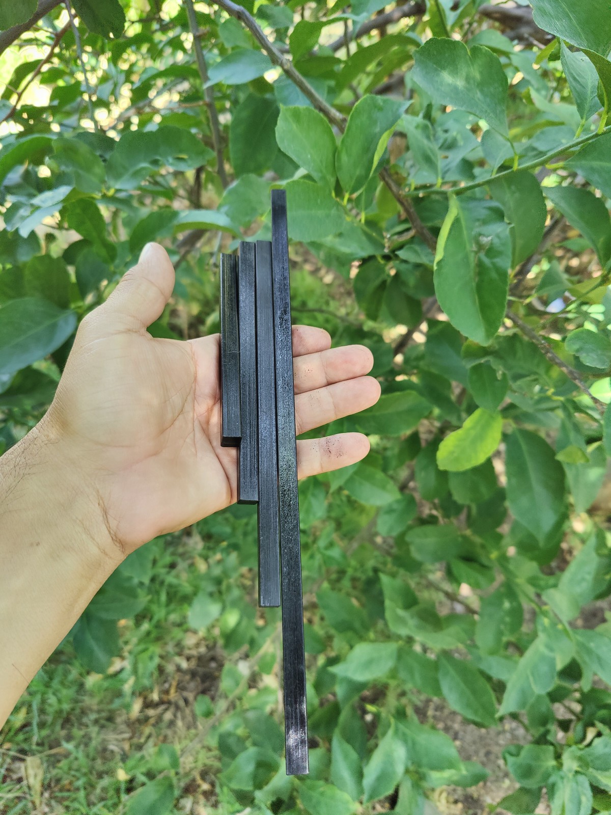 12,8,6,5 ” x 3/8″ Square Mischmetal Ferrocerium firesteel ferro rod “El Kuatro.”