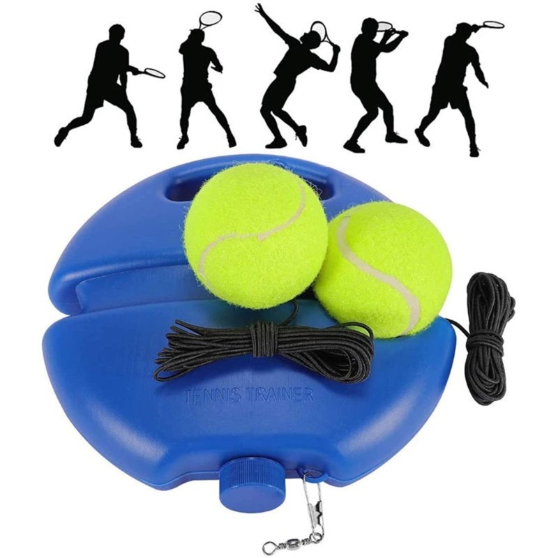 Portable Tennis Trainer Single Tennis Training Equipment for Self-Pracitce