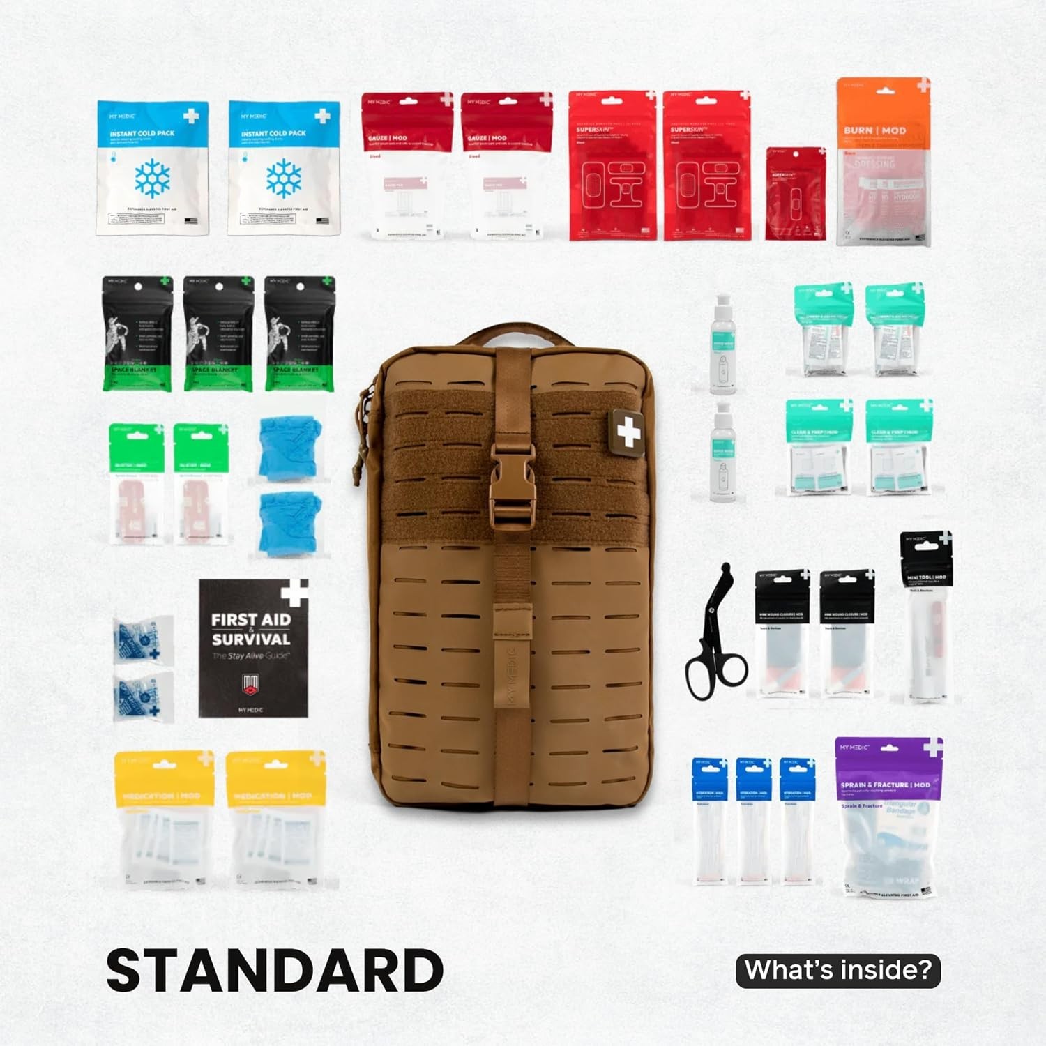 Large Medical Kit Emergency First Aid Survival Supplies Travel Bag Ready Car