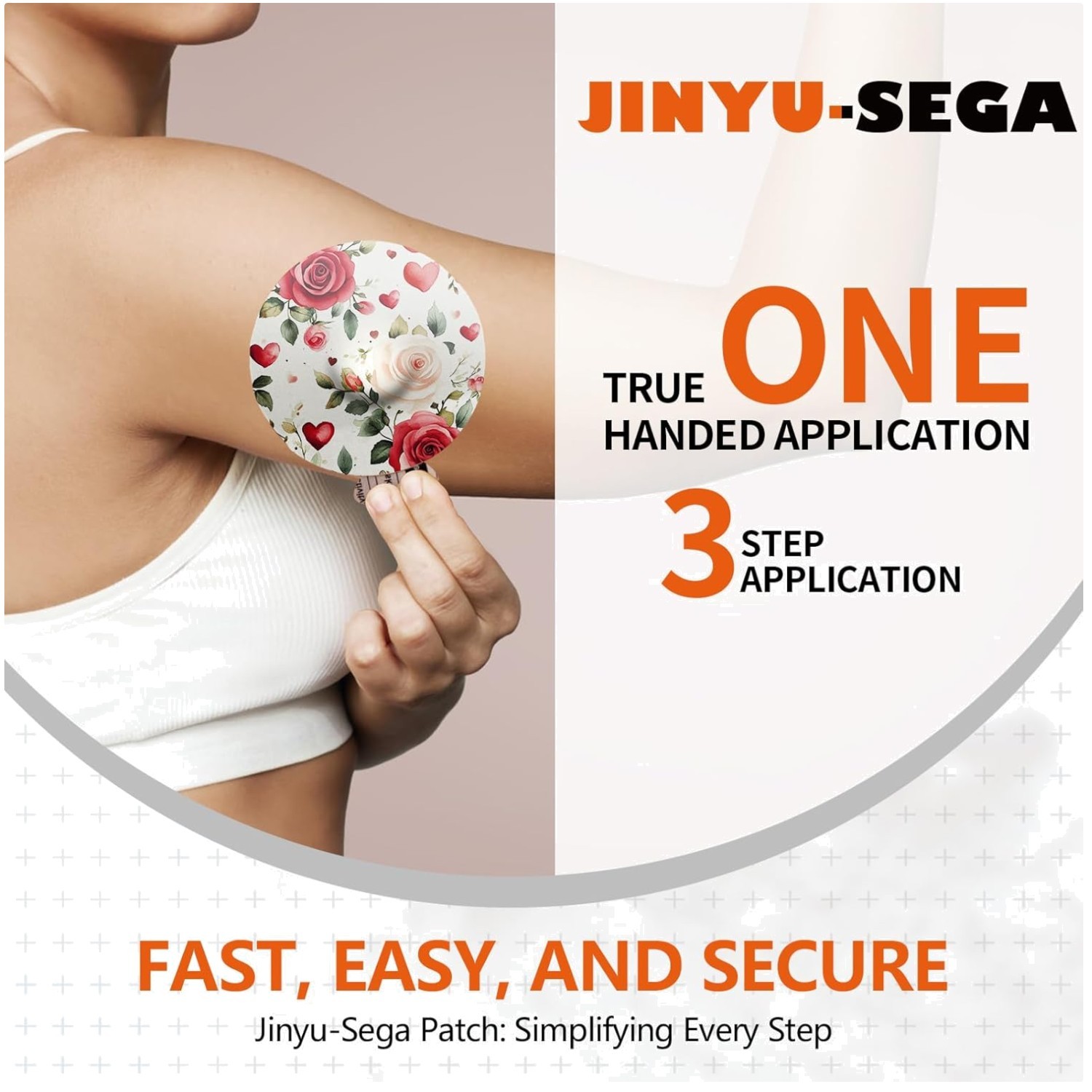 Jinyusega Water-Resistant Libre 3 Sensor Tape – 20pcs