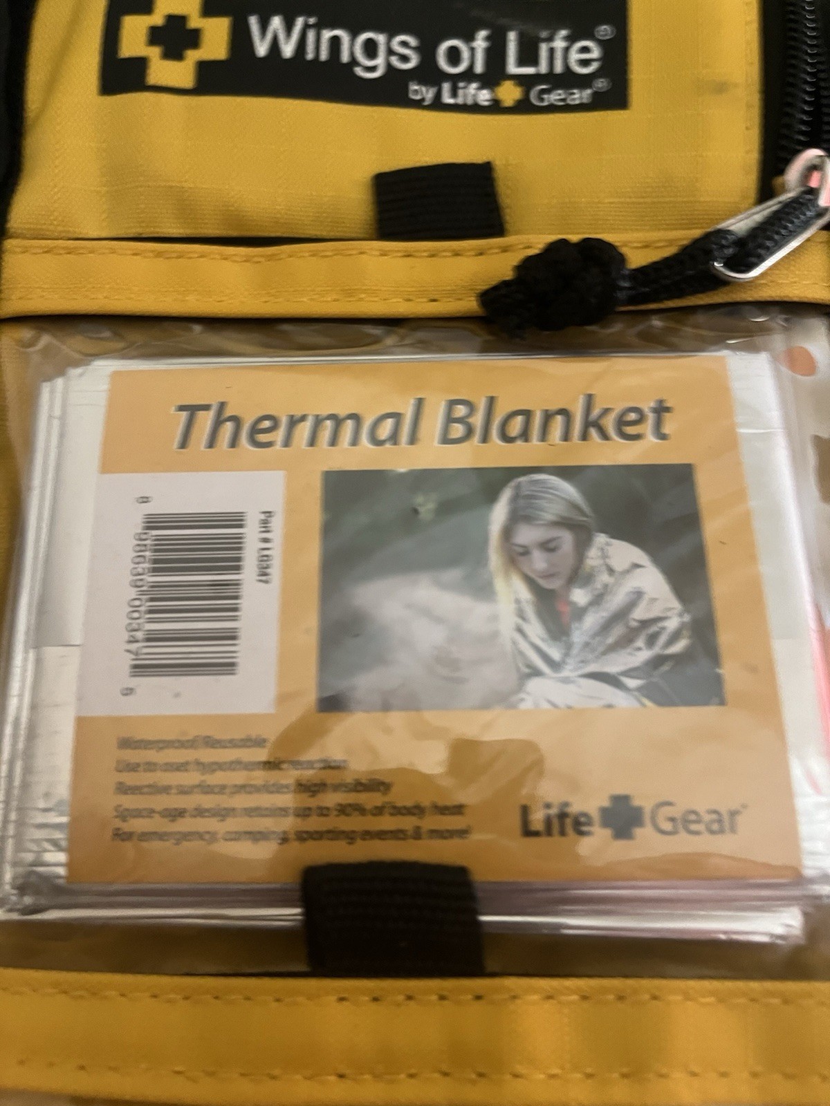 Life Gear Wings of Life 72 hour survival kit backpack With Additional Gear