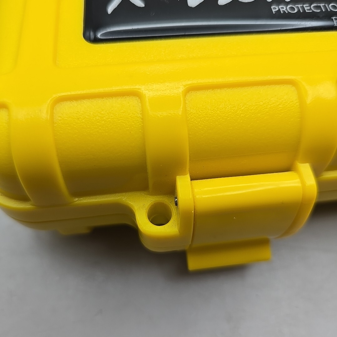 X-Treme Protection By S3 Yellow Plastic Waterproof Case Model 3000 Foam Interior