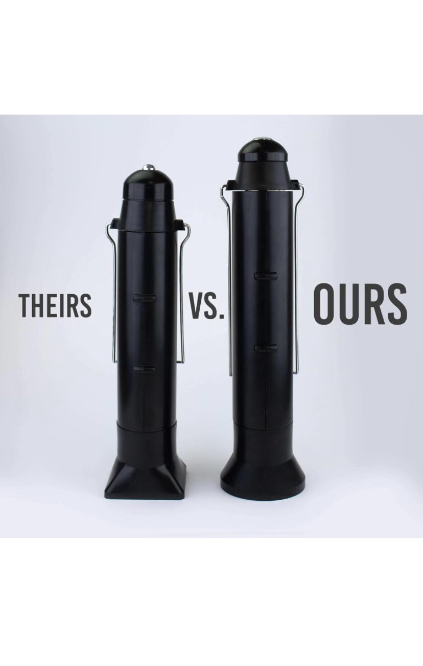 NEW Solar Kettle Thermal Flask Survival Gear With Temp Gauge 16.9 oz –