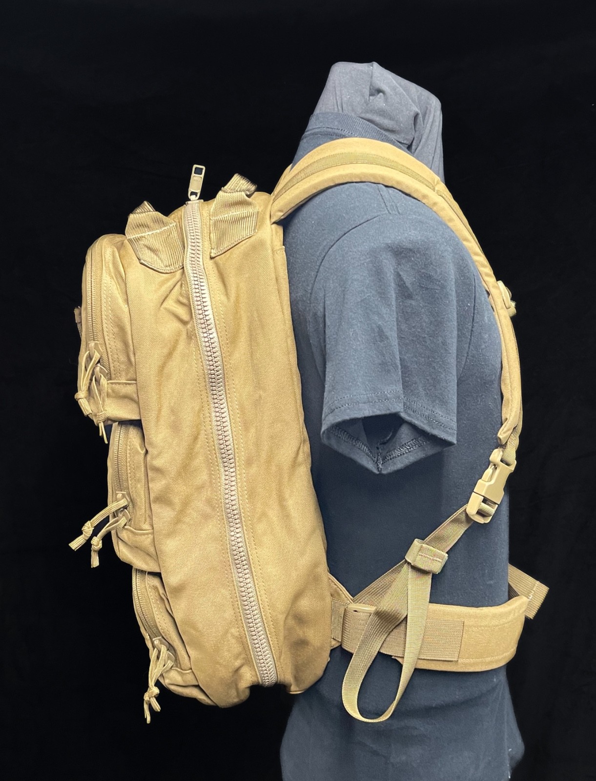 London Bridge Trading LBT-2895C AFE Survival Bag Coyote Pack Backpack w/ 6 Packs
