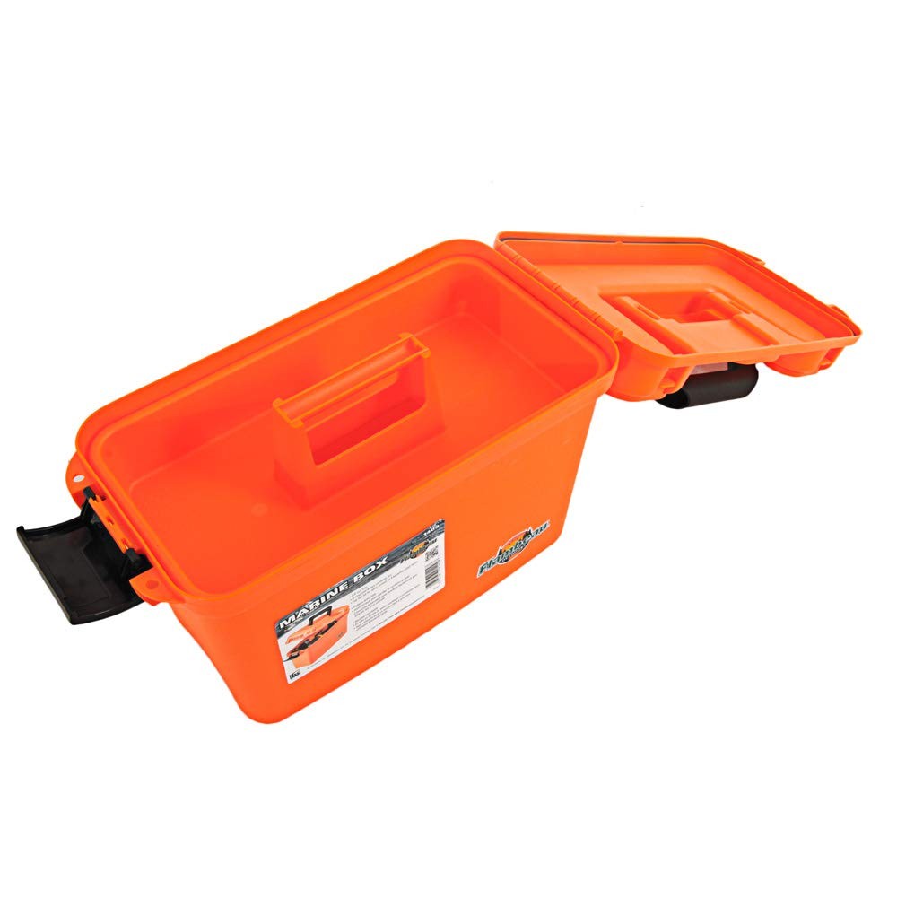 Flambeau Outdoors 1409 Marine Dry Box, 14″, Orange 14”, 14”
