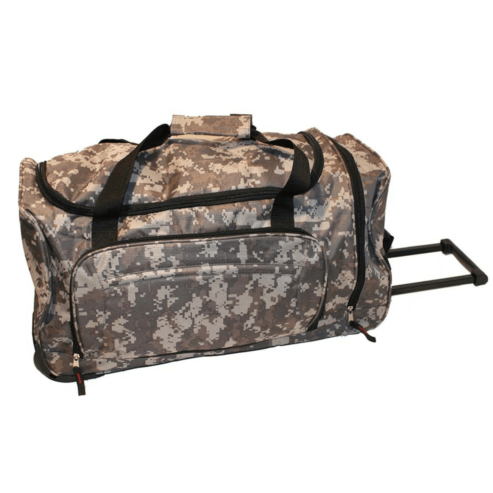 WSK Tactical Survival Bag with Roomy Pockets and Wheels for Emergency Gear