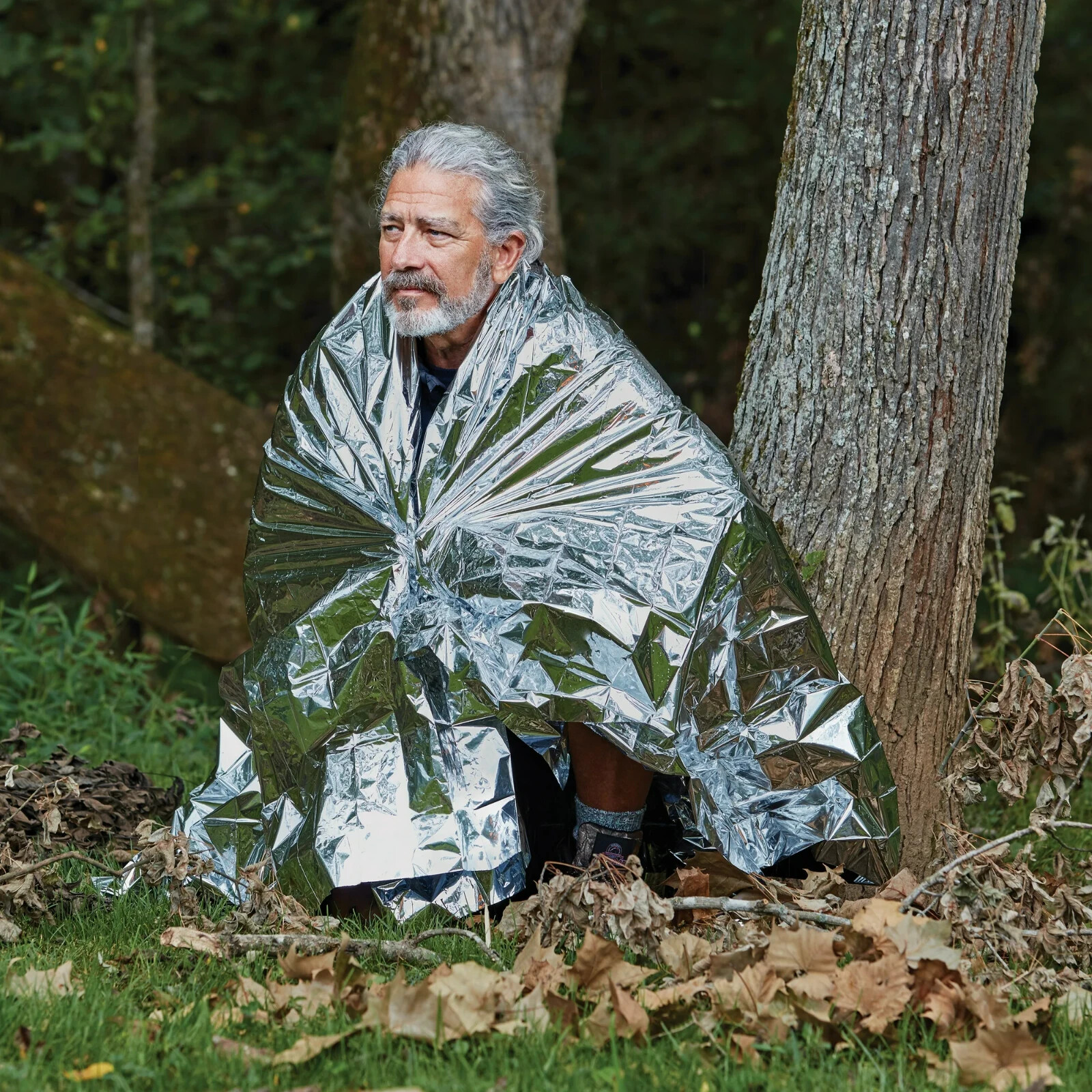 Ozark Trail Outdoor Camping Emergency Survival Blanket Windproof Waterproof