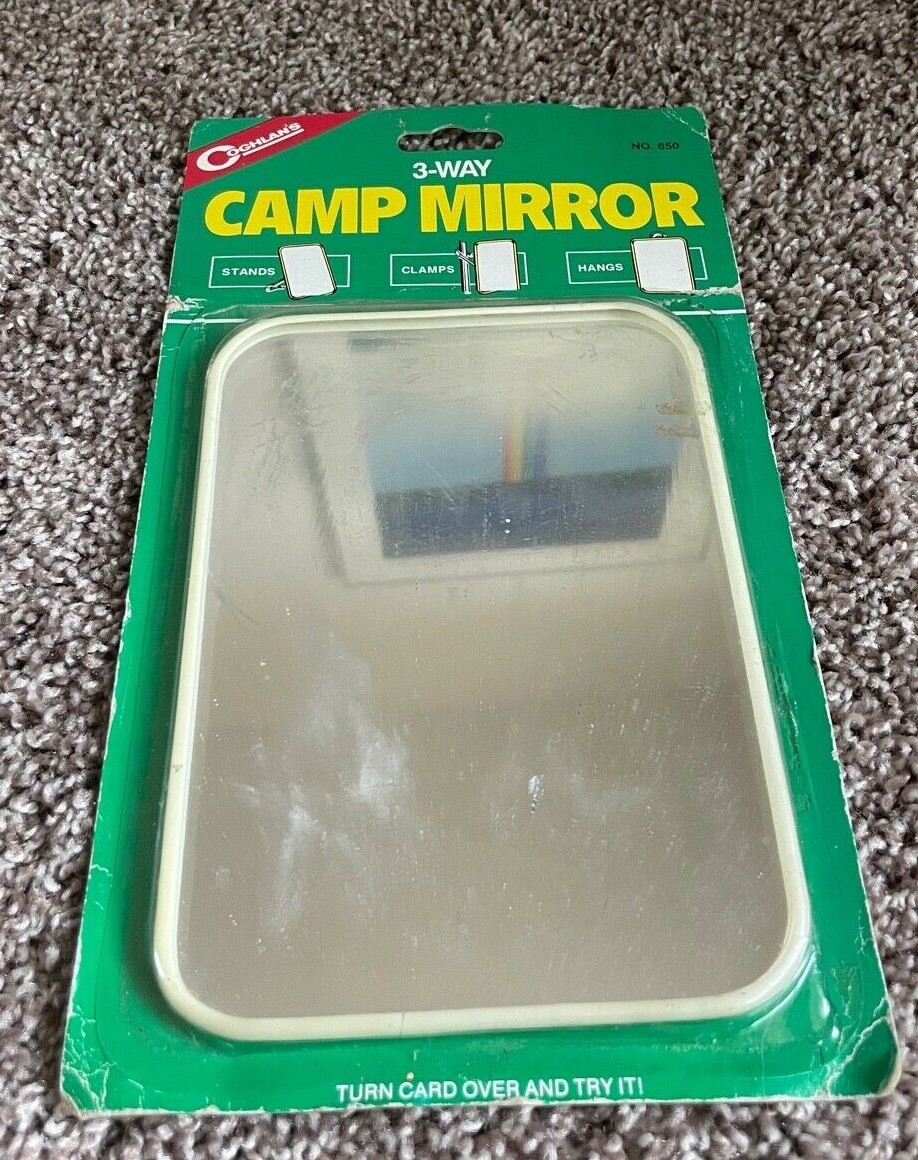VTG Coghlan’s 3-Way Camp Mirror Survival Camping Mirror
